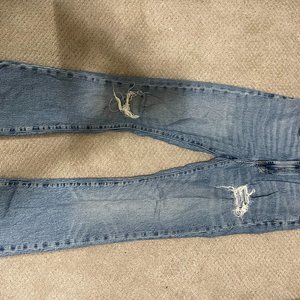 BDG Distressed Stretched High-Rise Flare Jean size 26